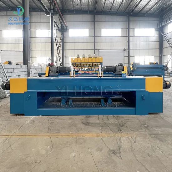China Customized Full Automatic Log Veneer Rotary Peeling Lathe Performs Precise