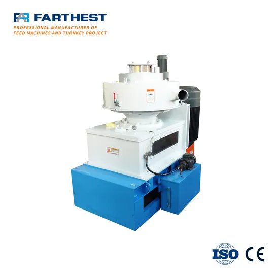 Flat Die Biomass Groundnut Shell Pellets Making Machine