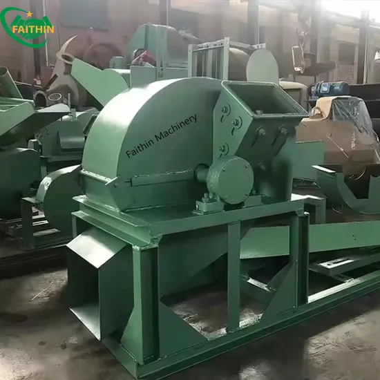 Factory Directly Sale Mushroom Cultivation Coconut Husk Wood Chips Wood Crushing Machine