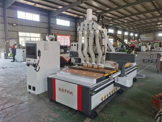 Cabinet Furniture Plywood MDF Engraving Atc CNC Machine CNC Router with Four Process