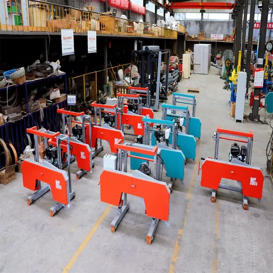 Portable Band Saw Machine Wood Sawmill Mobile Diesel