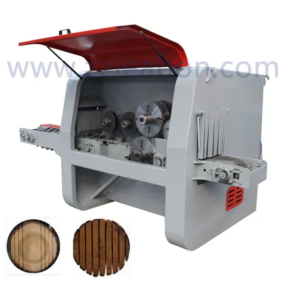 Woodworking Multi Blade Saw Planks Cutting Machine Wood Panel Board Planks Multi Blade Sawmill for Sale