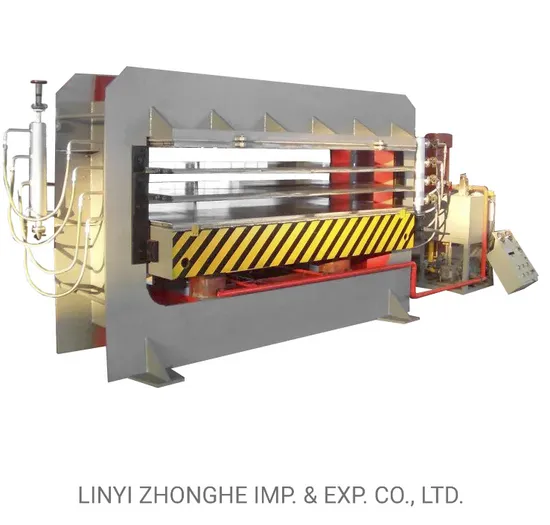 Productive Door Skin Laminating Hot Press Machinery