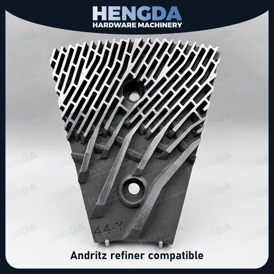 High Wear Resistance Refiner Blade Spare Parts Abrasive Disc for Thin MDF Line