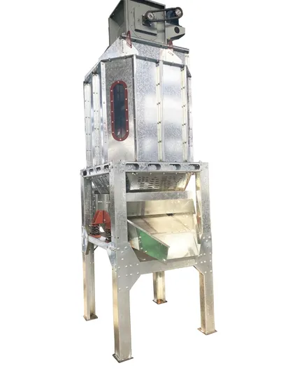 5-6 Ton Per Hour Biomass Pellet Cooler Machine New Galvanized Cooler
