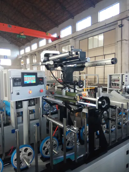 Woodworking Machine PUR Hot Melt Adhesive Profile Wrapping Machine