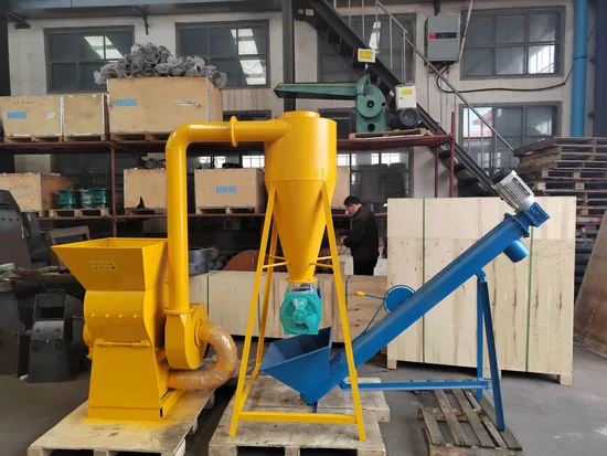Factory Price 2024 Wood Shredder Machine with Cycone and Air-Lock