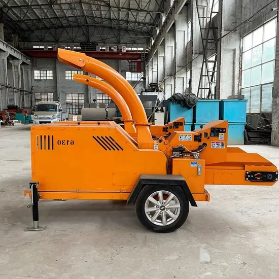 Green Energy-Saving Diesel Wood Chipper