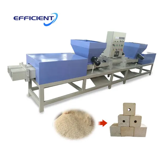 Wood Sawdust Pallet Feet Block Making Machine