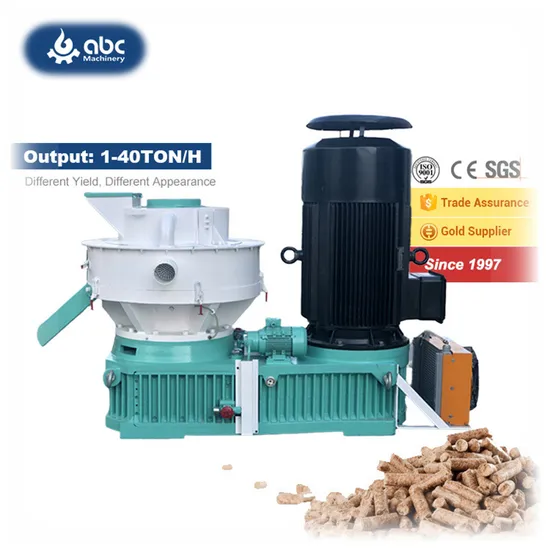 Highly Optimized Large Hard Wood Biomass Ring Die Durable Agricultural Waste Pellet Machine for Pelletizing Biofuel
