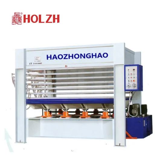 Woodworking Hydraulic Plywood MDF Veneer Hot Press Machine