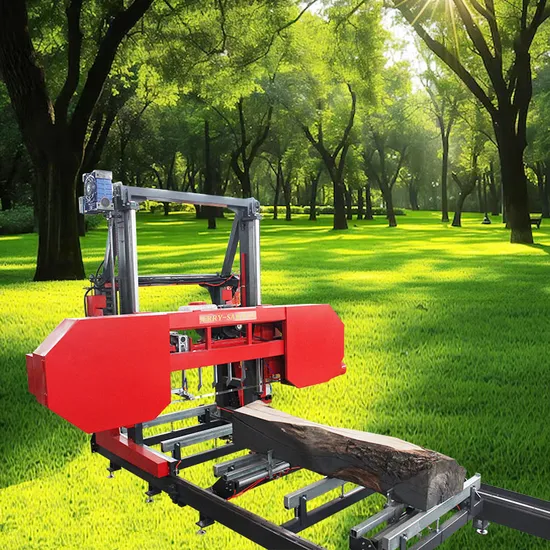 High-Performance Horizontal Sawmill Machines for Wood Cutting Sawmill