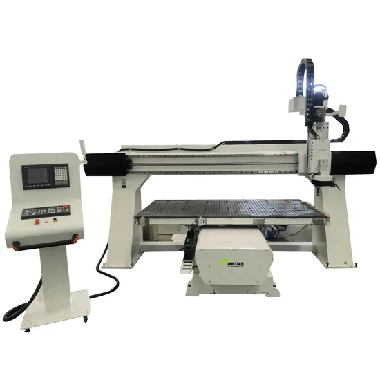 Tbi Ball Screw One Single Table Moving Servo Motor Woodworking Machine Atc CNC Router for Precision Cutting Milling Engraving Grooving Drilling Trimming