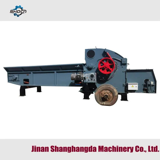 Mobile Diesel Drum Wood Chipper with The Model of Shdcn1650-1000
