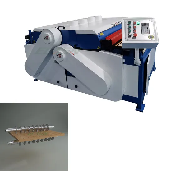 Solid Wood MDF Panel Square Slot Groove Multi Blade Rip Saw Machine Wood Board Plank Multiple Rip Saw Machine