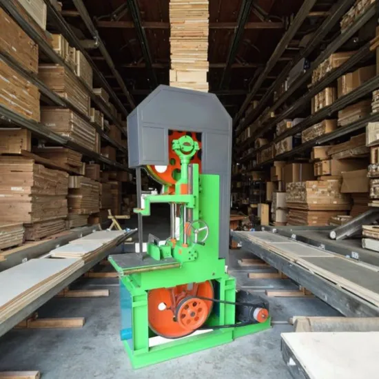 Wood Table Band Sawmill Vertical Bandsaw Mill Square Timber Saw Bench