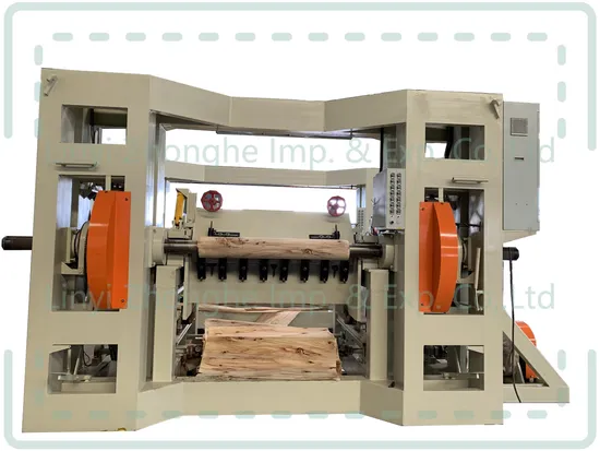 Linyi Spindle Wood Veneer Peeling Rotary Machine