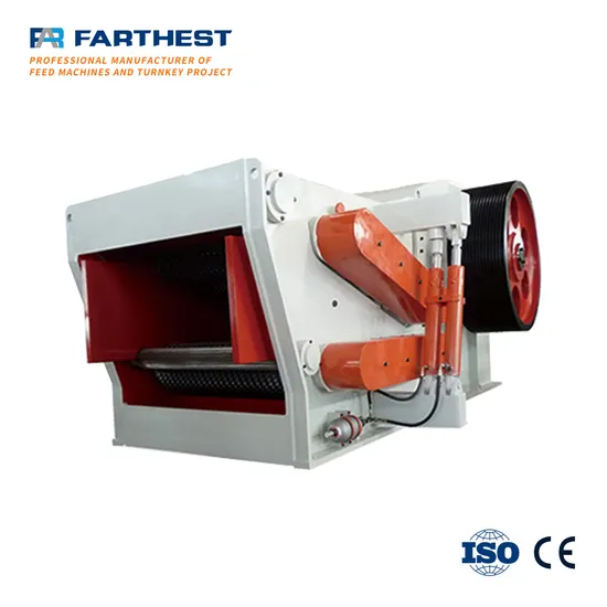 Farthest 380V Drum Chipping Machine for Wood Log Lath
