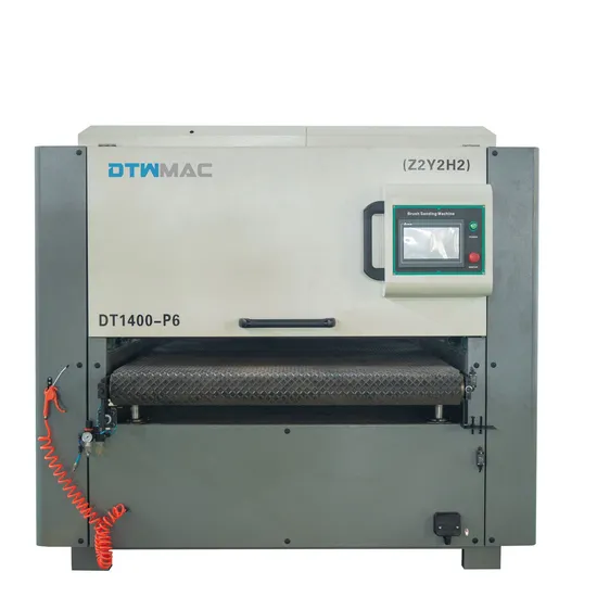 DTWMAC Industrial Sander with Drum Rollers for MDF Surface Polishing