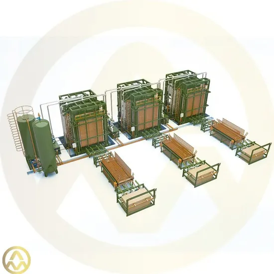 Plywood Machine 800 Tons Good Reputation Hot Press Machinery