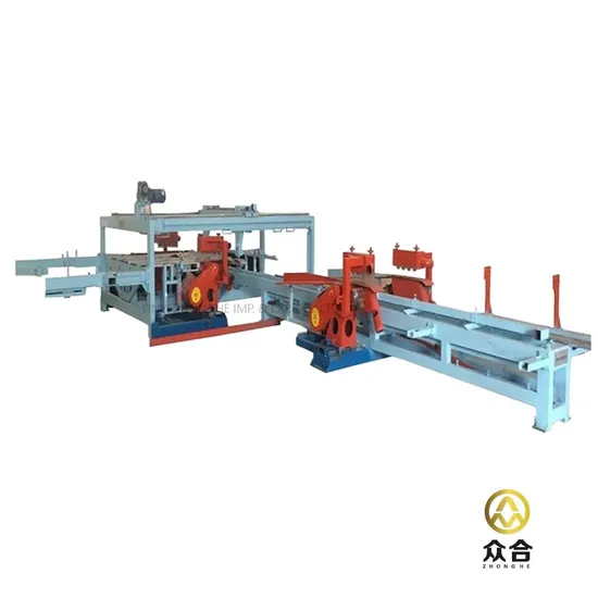 Automatic Plywood Double Size Wood Cutting Edge Trimming Saw Machine
