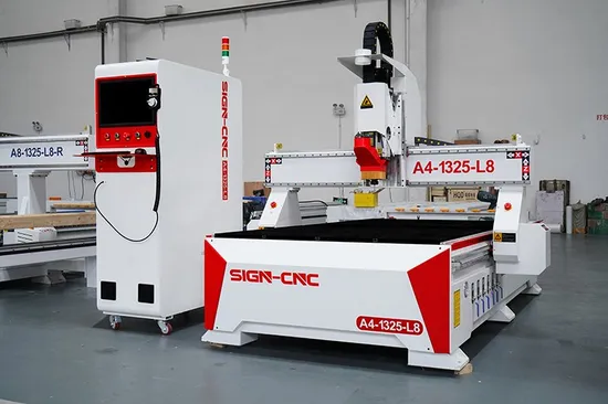 Hot Sale 3D 4*8FT CNC Router Machine Woodworking CNC Wood Router 3 Axis Atc Wood Router Machine
