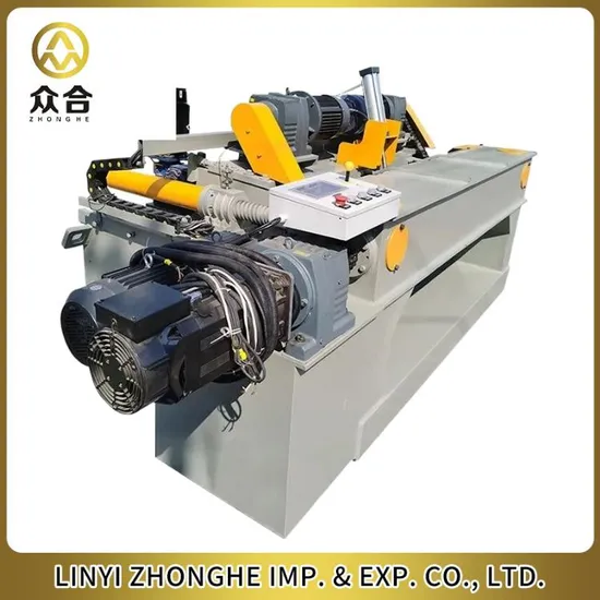 High Speed Spindle Less Wood Veneer Rotary Peeling Lathe From Linyi China