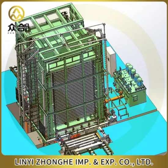 High-Efficiency Hot Press Machine for Wood and Metal Processing