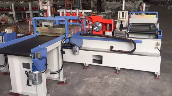 Hicas Semi Automatic Woodworking Finger Joint Machine