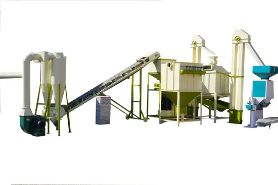 4-5t/H Wood Pellet Production Line Biomass Sawdust Fuel Pellets Making Line Price for Sale