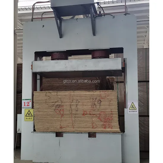 600t 4*8FT Upside Pressure Prepress Cold Press Machine Plywood Making Machine Line