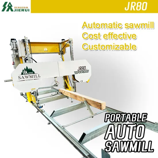 Horizontal Sawmill Portable Bandsaw Mill Cheap Woodworking Forestry Machinery