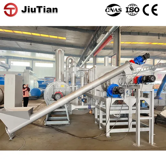 Jiutian Machinery Factory Direct Sales High Capacity Rice Husk Carbonization Machine