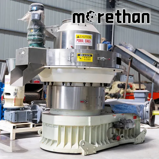 Customizable Ring Die Pellet Press - Adjustable Size, Processes Rice Straw/Soybean Stalk Biomass Pellet Machine Pelletizing Machine Pellet Mill