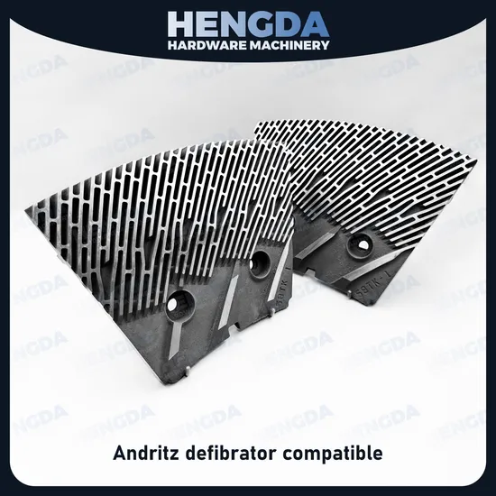 High Wear Resistance Refiner Segment Plate Defibrator Disc for Grinding Machine