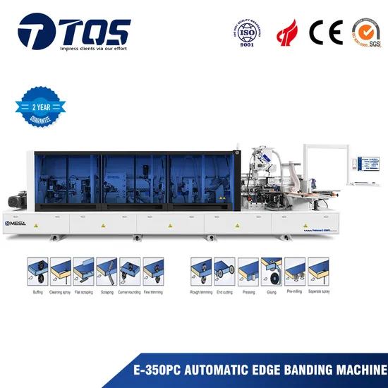 Automatic Edge Banding Machine PC Edge Bander for Furniture Making Machine E-350PC