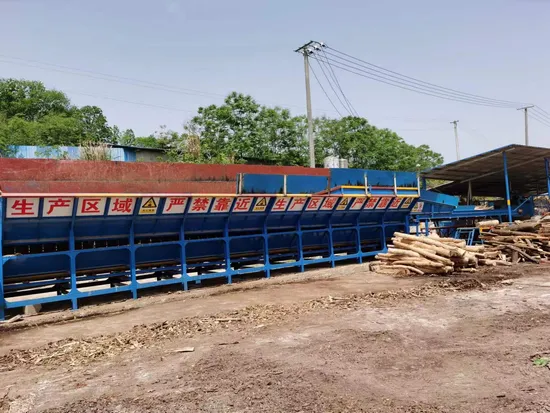 CE Approved Industrial 7-35t/H Tree Bark Removal Wood Debarker