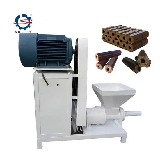 Shell/Rice Husk/Wood Sawdust Charcoal Briquette Making Machine