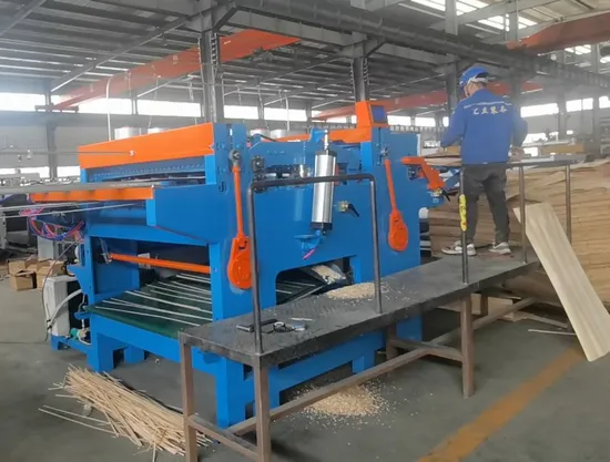 China Mstar Powerful Veneer Composer Machine Woodworking Machine 48FT Machine