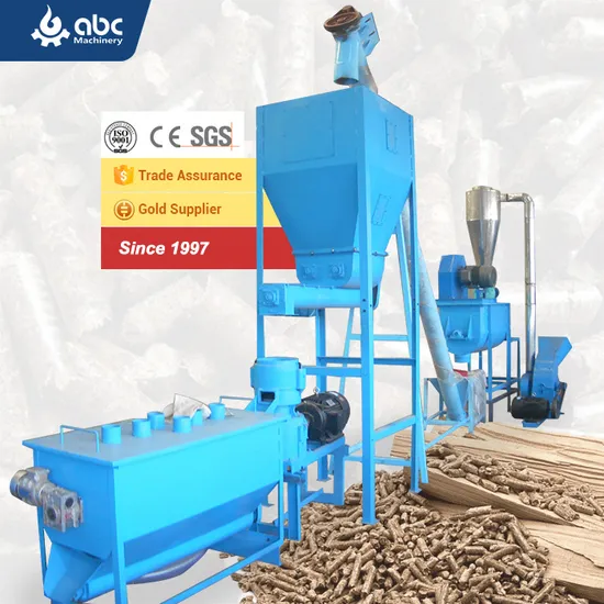 CE Approved Farm Use Flat Die Biomass Granulator