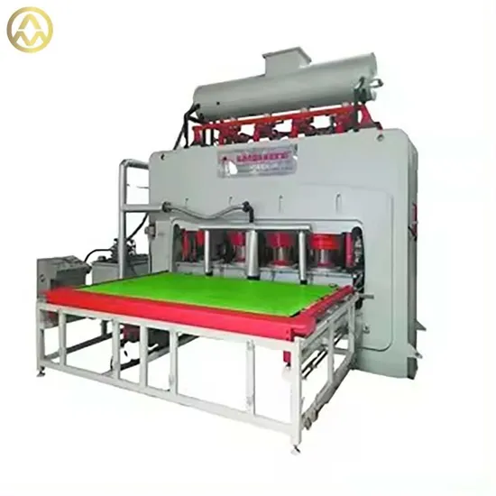 Short Cycle Melamine Laminating Hot Press Machine for Plywood