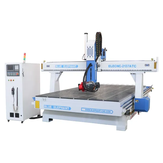 Best 4 Axis 3dwood Acrylic CNC Router and Engraving Machine 2137 CNC Milling Machine with Linear Atc