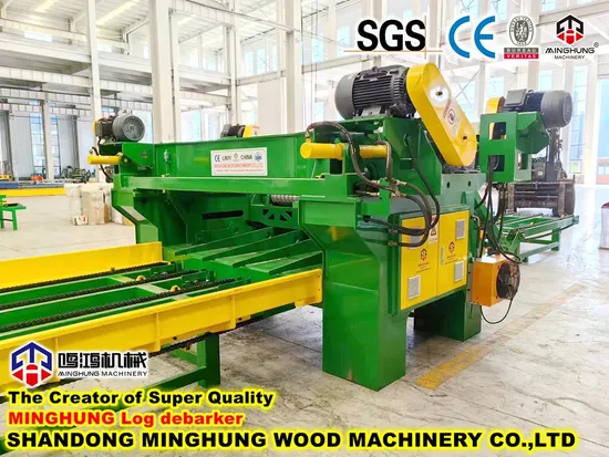 China Linyi Wood Log Debarker Rounding Debarking Bark Machine