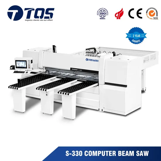 Panel Saw/Beam Saw Wood Cutting Machine with Computer Control Woodworking Machinery