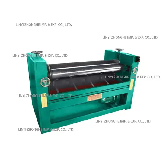 Automatic Gluing Machine Medium Density Fiberboard Roller Gluing Machine