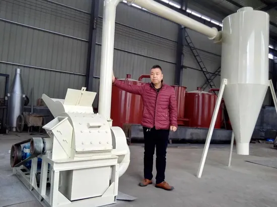Powerful Mobile Wood Pulverizer for Large Roots and Corn Cobs