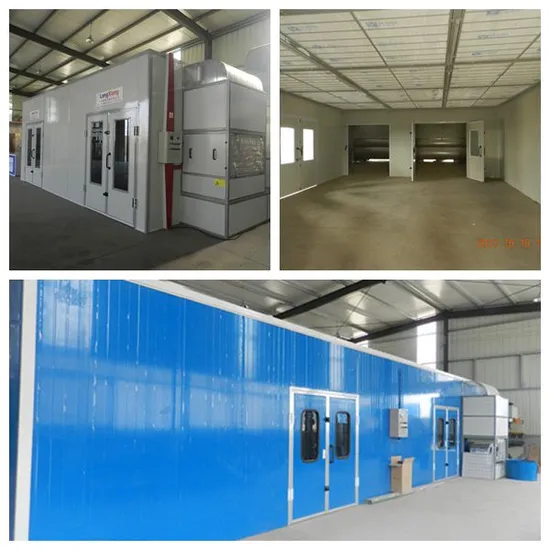 Hot Selling Ordinary Outlet Fan System Electricity Heating Wood Doors Spray Booth