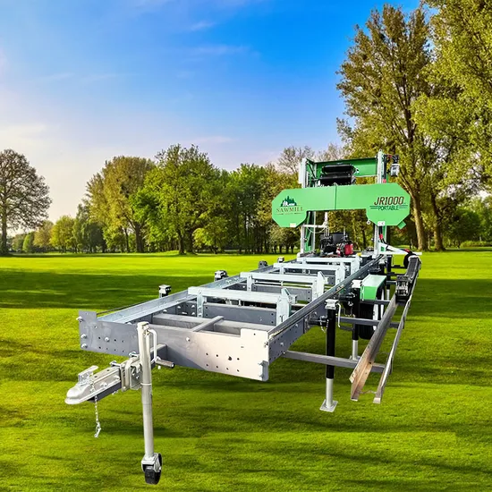 Automatic Hydraulic Sawing Wood Machine Portable Sawmill