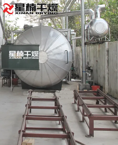8m Length Wood Vacuum Dryer Solid Board Vacuum Drying Kiln