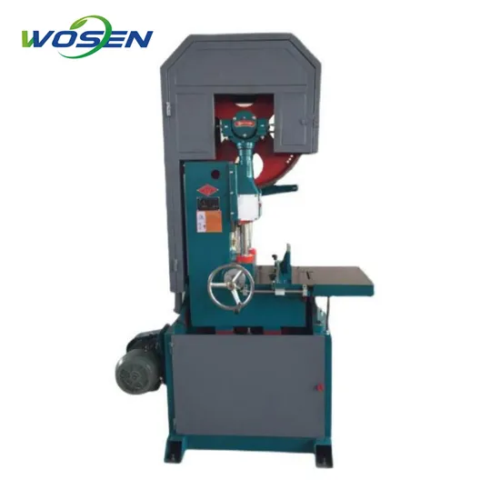 Vertical Wood Band Saw Cutting Machine Timber Sawmill Machinery